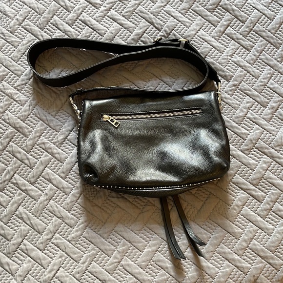 ZADIG&VOLTAIRE ROCKY FOLDOVER CROSSBODY BAG - Picture 9 of 9